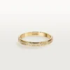 Alliance Cartier D&rsquo;amour, largeur 2,3 mm, pavée