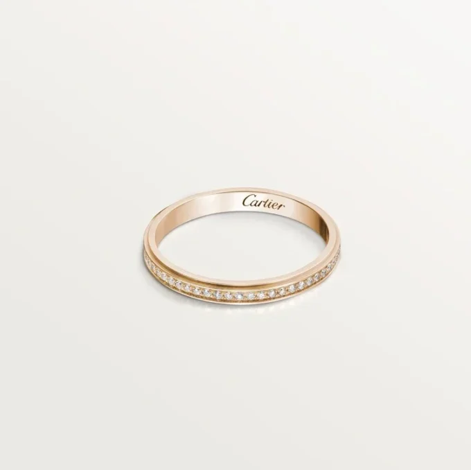 Alliance Cartier D&rsquo;amour – Or rose, diamants – Cartier