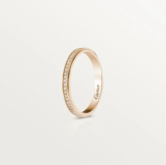 Alliance Cartier D&rsquo;amour – Or rose, diamants – Cartier