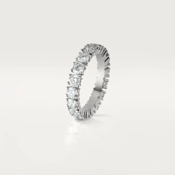 Alliance Cartier Destinée, largeur 4,1 mm, pavée