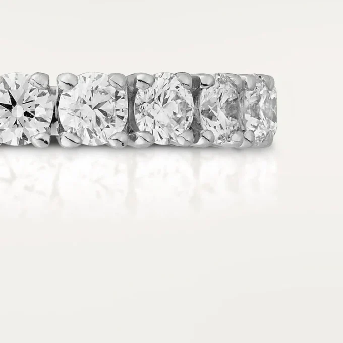 Alliance Cartier Destinée, largeur 4,1 mm, pavée