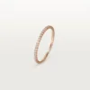 Alliance Etincelle De Cartier, largeur 1,5 mm, pavée