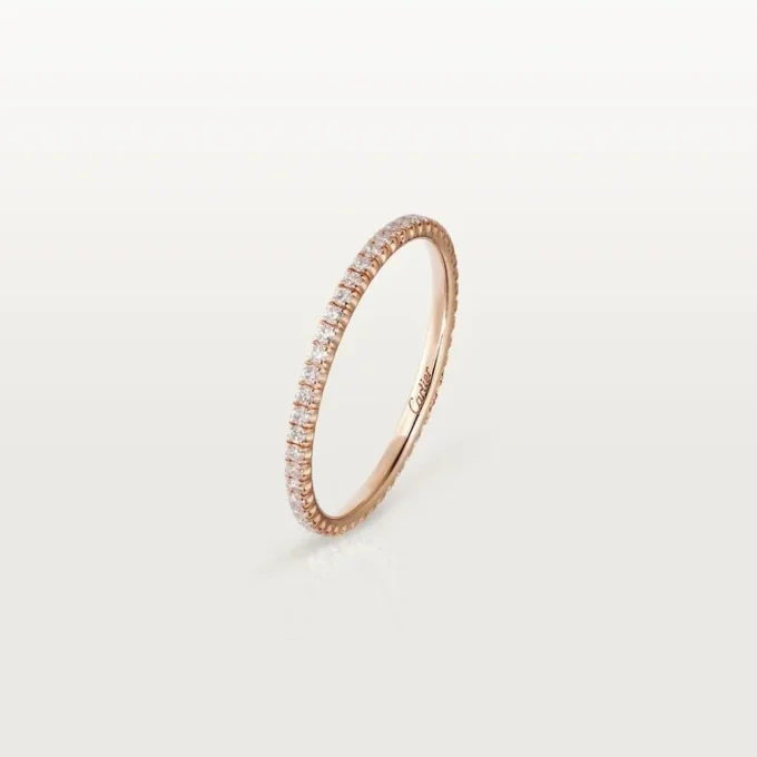 Alliance Etincelle De Cartier, largeur 1,5 mm, pavée