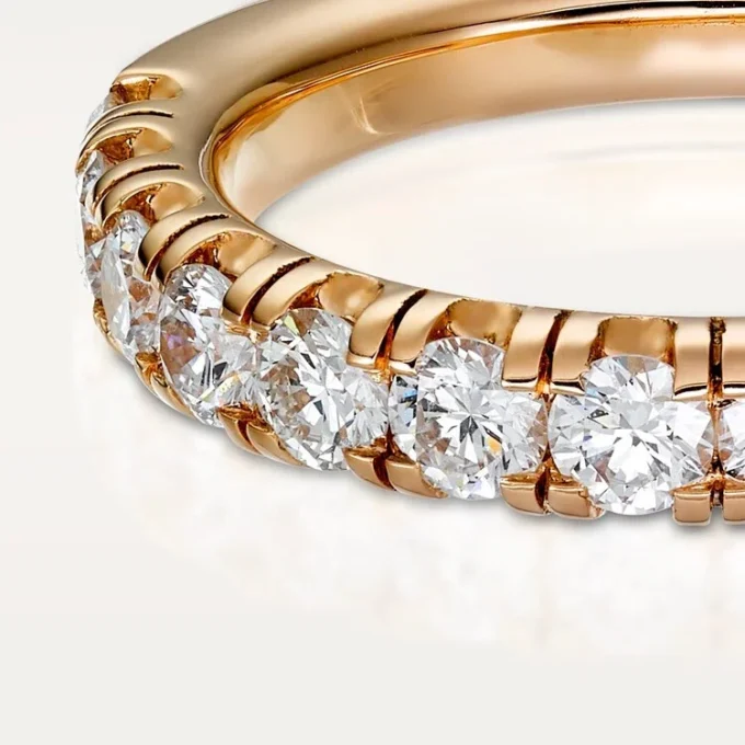 Alliance Etincelle De Cartier – Or rose, diamants – Cartier