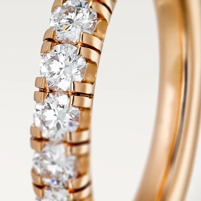 Alliance Etincelle De Cartier – Or rose, diamants – Cartier