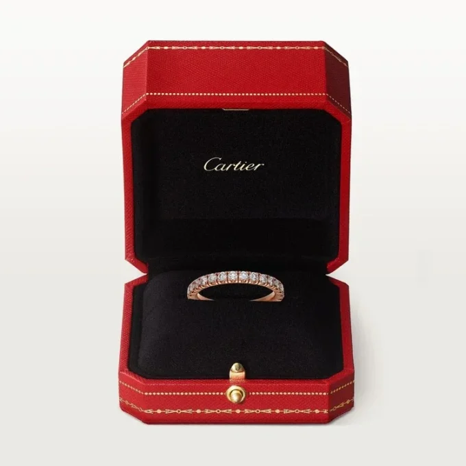 Alliance Etincelle De Cartier – Or rose, diamants – Cartier