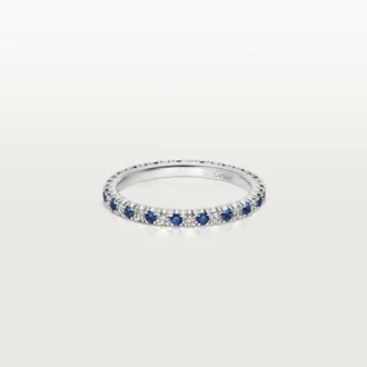 Alliance Etincelle De Cartier – Platine, saphirs, diamants – Cartier