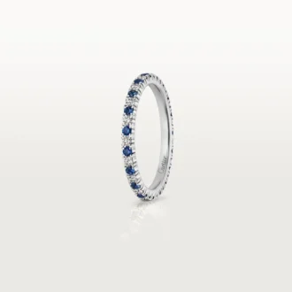Alliance Etincelle De Cartier – Platine, saphirs, diamants – Cartier
