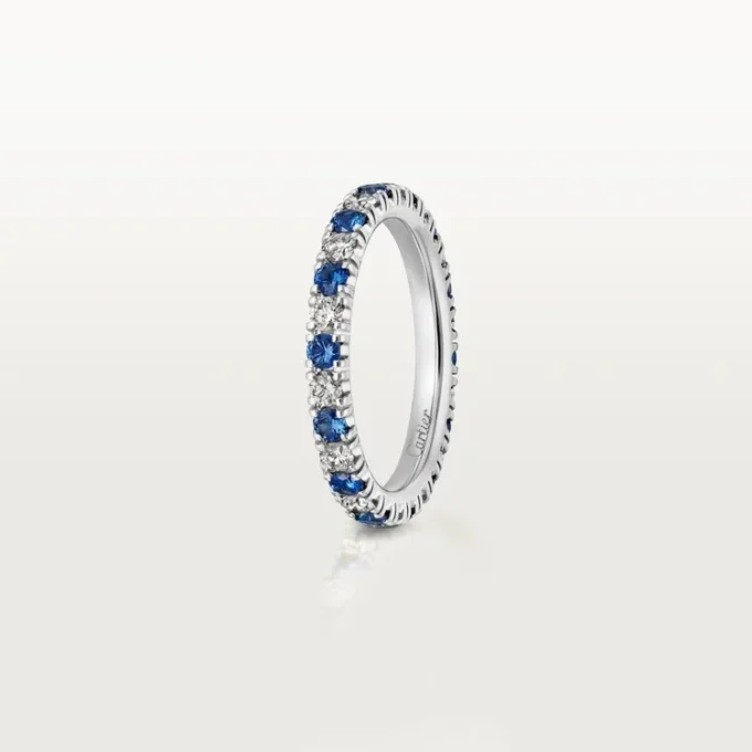 Alliance Etincelle De Cartier – Platine, saphirs, diamants – Cartier