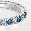Alliance Etincelle De Cartier – Platine, saphirs, diamants – Cartier