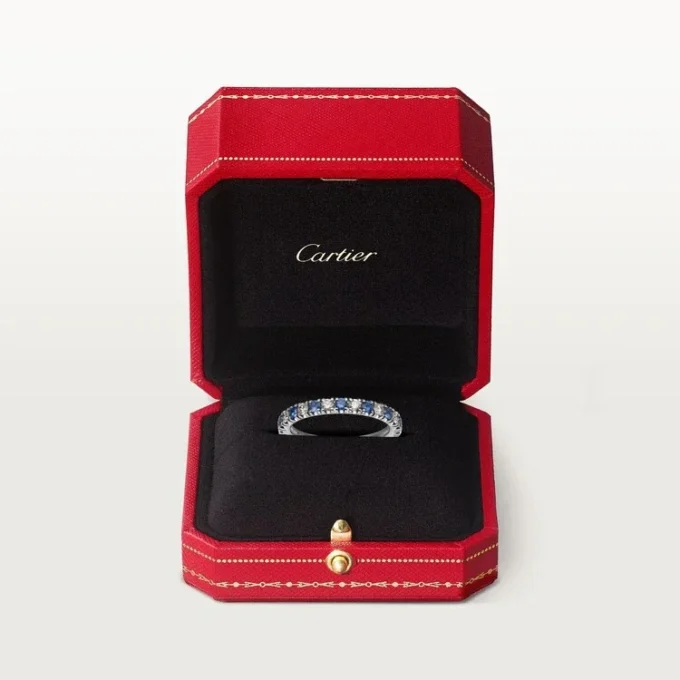 Alliance Etincelle De Cartier – Platine, saphirs, diamants – Cartier