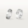 Alliance Love, 1 diamant – Or blanc, diamant – Cartier
