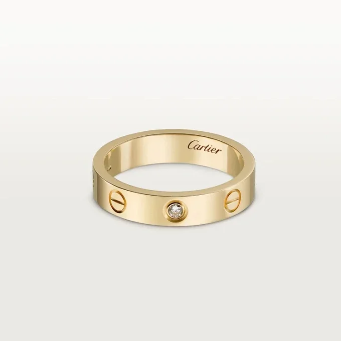 Alliance Love, 1 diamant – Or jaune, Diamant – Cartier