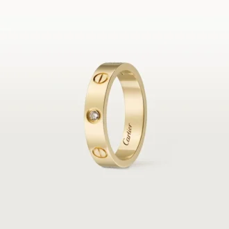 Alliance Love, 1 diamant – Or jaune, Diamant – Cartier