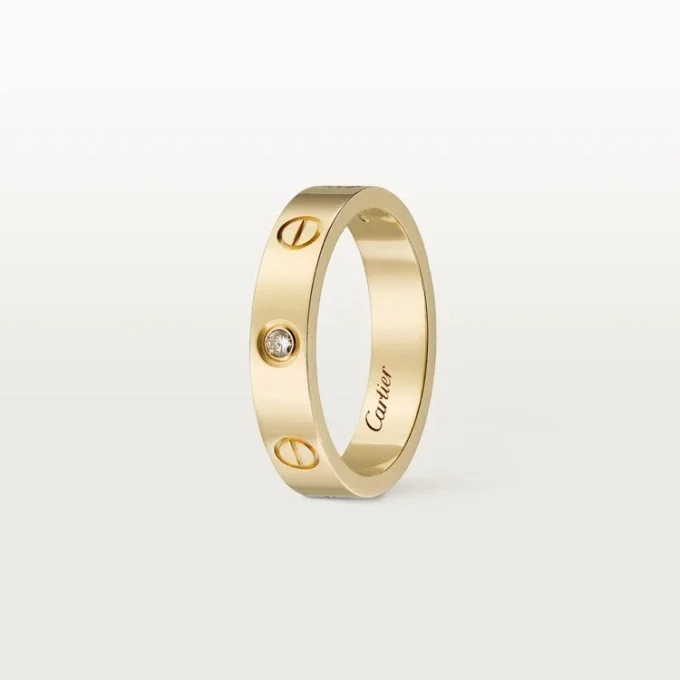 Alliance Love, 1 diamant – Or jaune, Diamant – Cartier