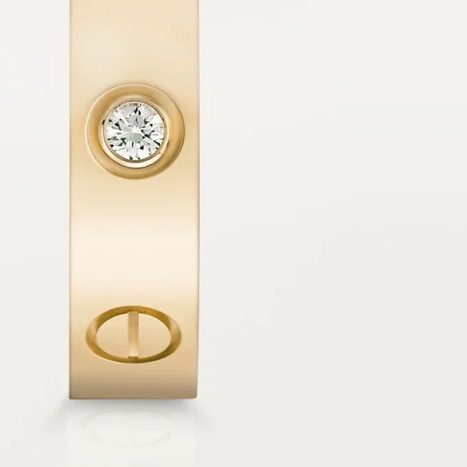 Alliance Love, 1 diamant – Or jaune, Diamant – Cartier