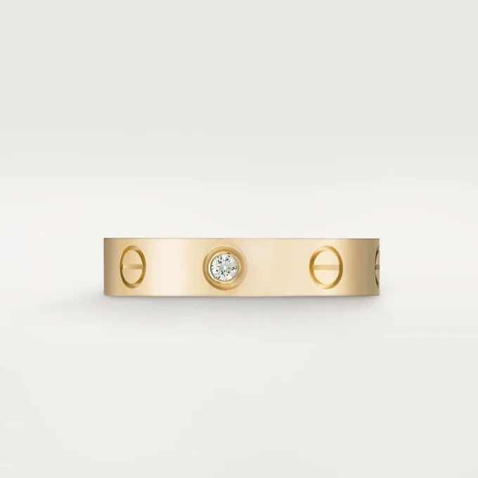 Alliance Love, 1 diamant – Or jaune, Diamant – Cartier