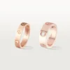 Alliance Love, 1 diamant – Or rose, diamant – Cartier