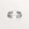 Alliance Love, 8 diamants – Or blanc, diamants – Cartier