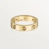 Alliance Love, 8 diamants – Or jaune, diamants – Cartier