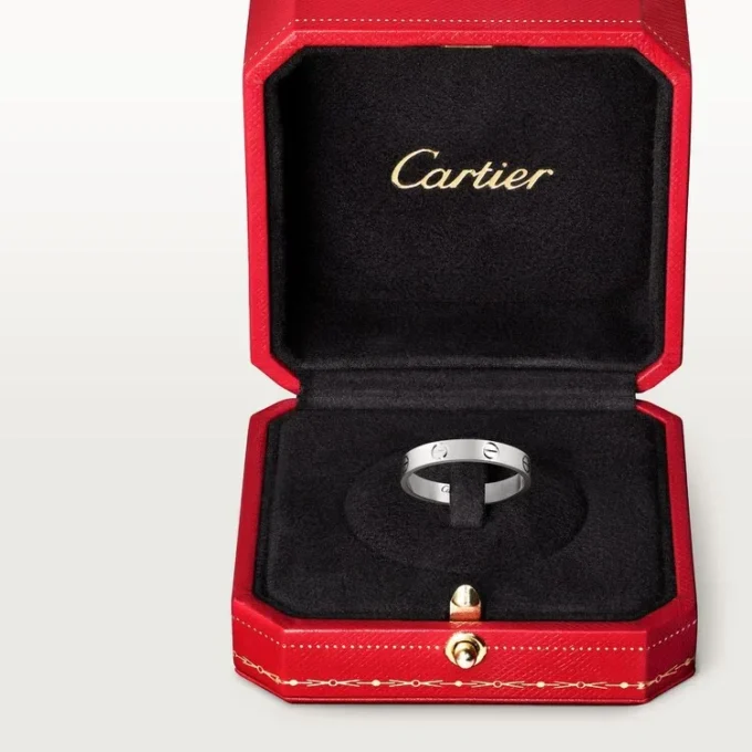 Alliance Love – Or blanc – Cartier