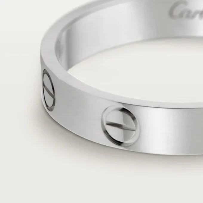 Alliance Love – Or blanc – Cartier