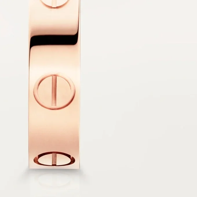 Alliance Love – Or rose – Cartier