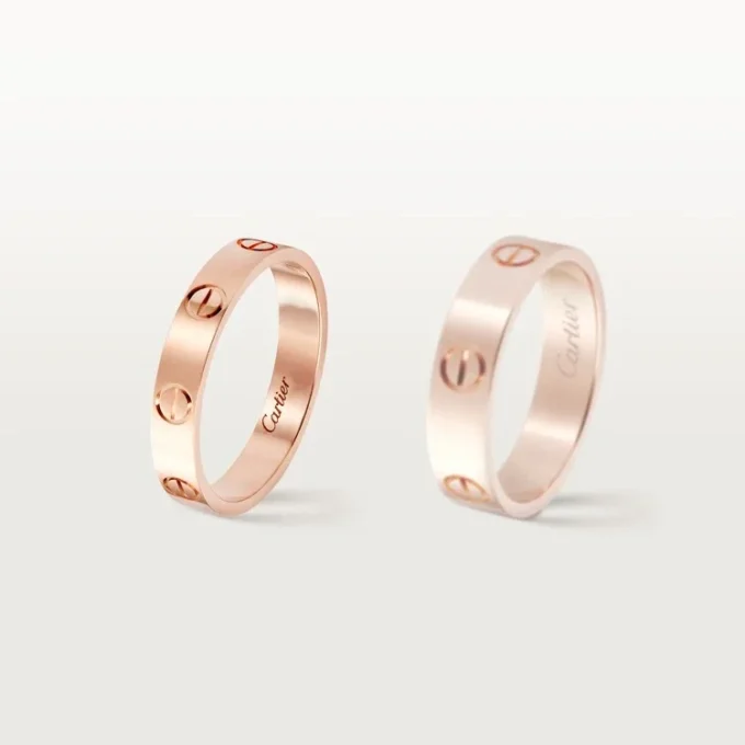 Alliance Love – Or rose – Cartier