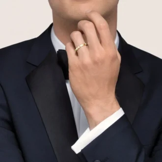 Alliance Maillon Panthare – Or jaune – Cartier
