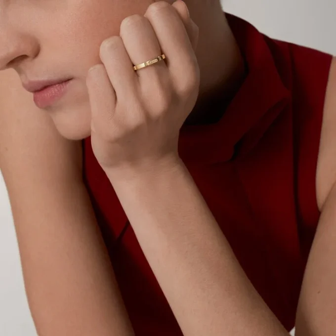 Alliance Maillon Panthare – Or jaune – Cartier