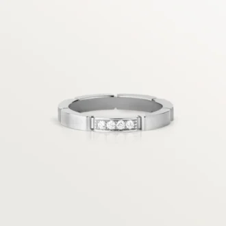 Alliance Maillon Panthère – Or blanc, diamants – Cartier