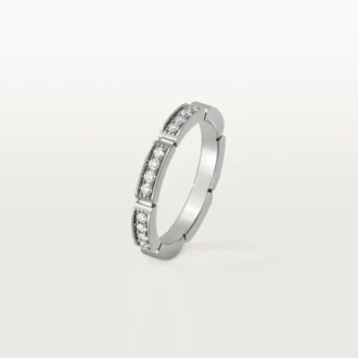 Alliance Maillon Panthère – Or blanc, diamants – Cartier