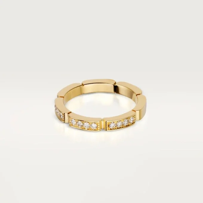 Alliance Maillon Panthère – Or jaune, diamants – Cartier