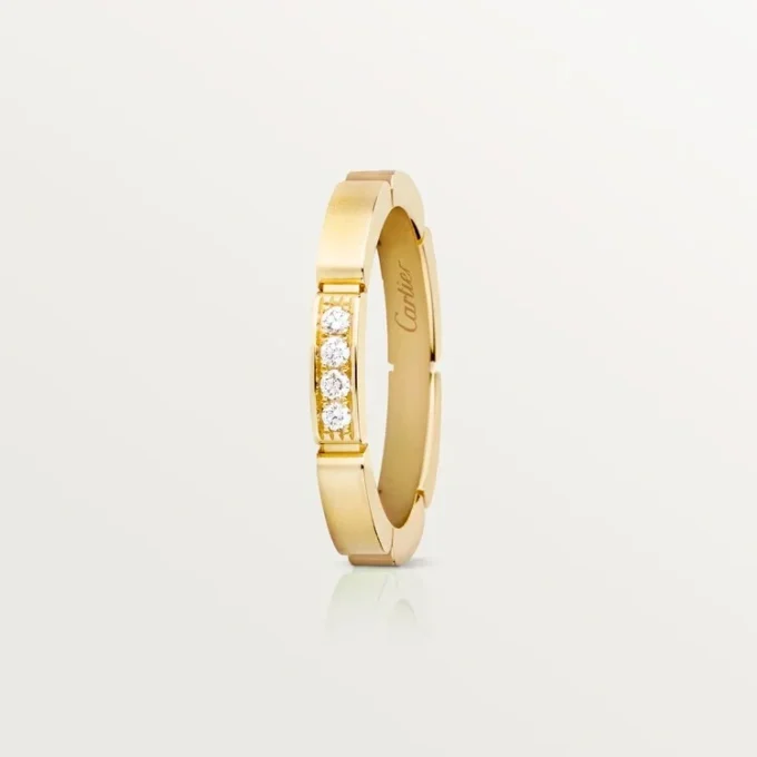 Alliance Maillon Panthère – Or jaune, diamants – Cartier