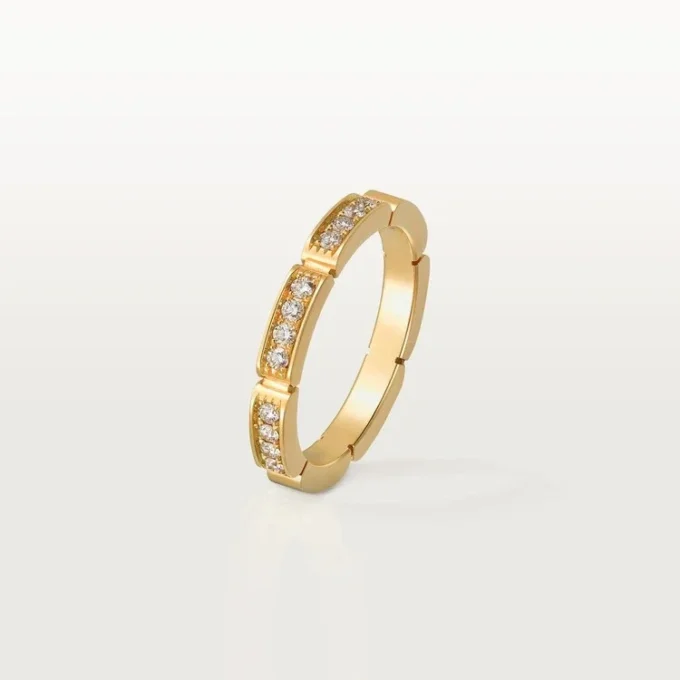 Alliance Maillon Panthère – Or jaune, diamants – Cartier