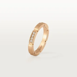 Alliance Maillon Panthère – Or rose, diamants – Cartier