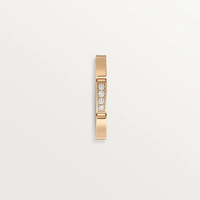 Alliance Maillon Panthère – Or rose, diamants – Cartier