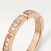Alliance Maillon Panthère – Or rose, diamants – Cartier