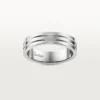 Alliance Trinity – Or blanc – Cartier