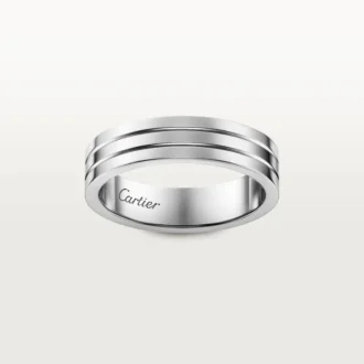 Alliance Trinity – Or blanc – Cartier