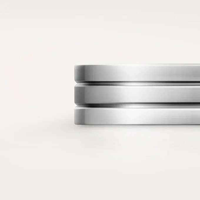 Alliance Trinity – Or blanc – Cartier