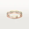 Alliance Trinity – Or blanc, or jaune, or rose, diamants – Cartier