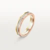 Alliance Trinity – Or blanc, or jaune, or rose, diamants – Cartier