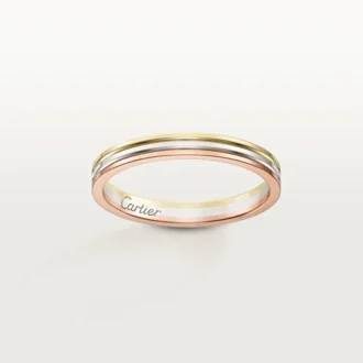 Alliance Trinity – Or blanc, or rose, or jaune – Cartier