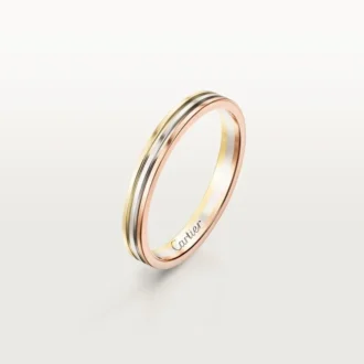 Alliance Trinity – Or blanc, or rose, or jaune – Cartier