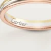 Alliance Trinity – Or blanc, or rose, or jaune – Cartier
