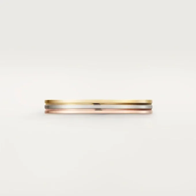 Alliance Trinity – Or blanc, or rose, or jaune – Cartier