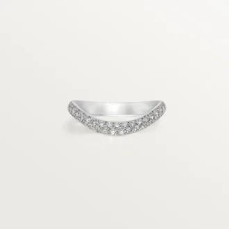Alliance Trinity Ruban – Platine, diamant – Cartier