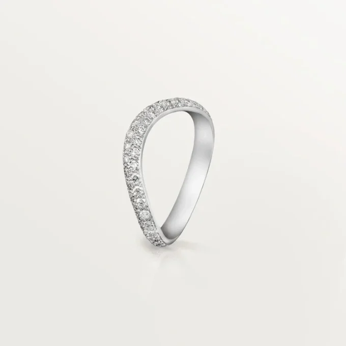 Alliance Trinity Ruban – Platine, diamant – Cartier Alliance Trinity Ruban – Platine, diamant – Cartier