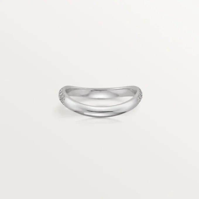 Alliance Trinity Ruban – Platine, diamant – Cartier Alliance Trinity Ruban – Platine, diamant – Cartier